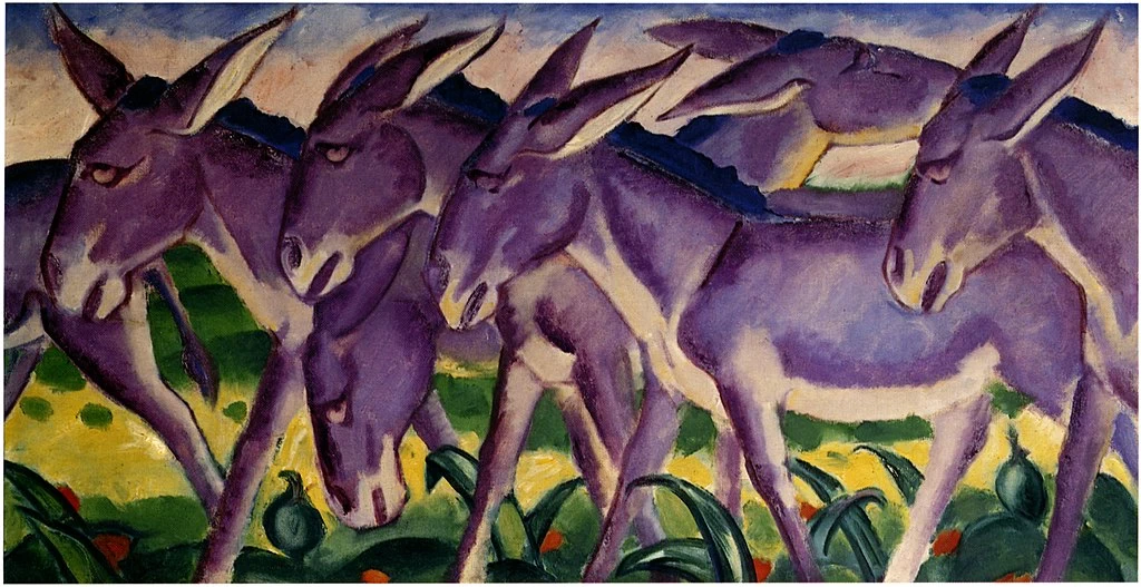 Fregio dell'asino - Museo Franz Marc, Kochel am See